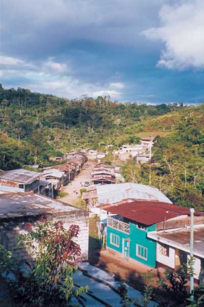 La rue centrale de Sanchirio Palomar