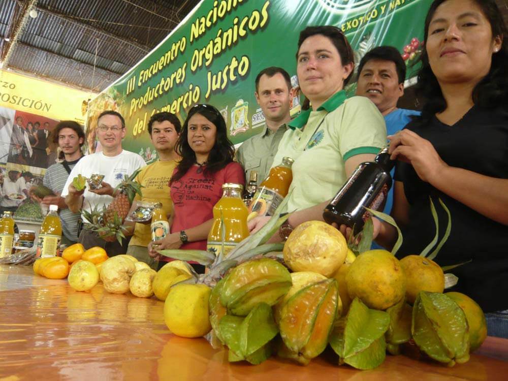 En visite chez Chanchamayo Highland Coffee, 2010