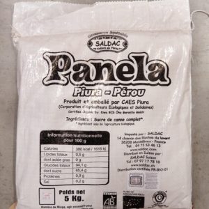 Sucre de canne complet Panela