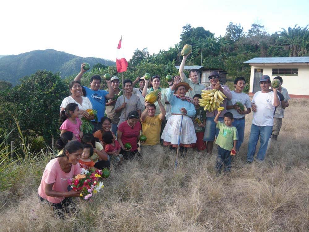 A Rio negro avec les producteurs de corossol, 2010