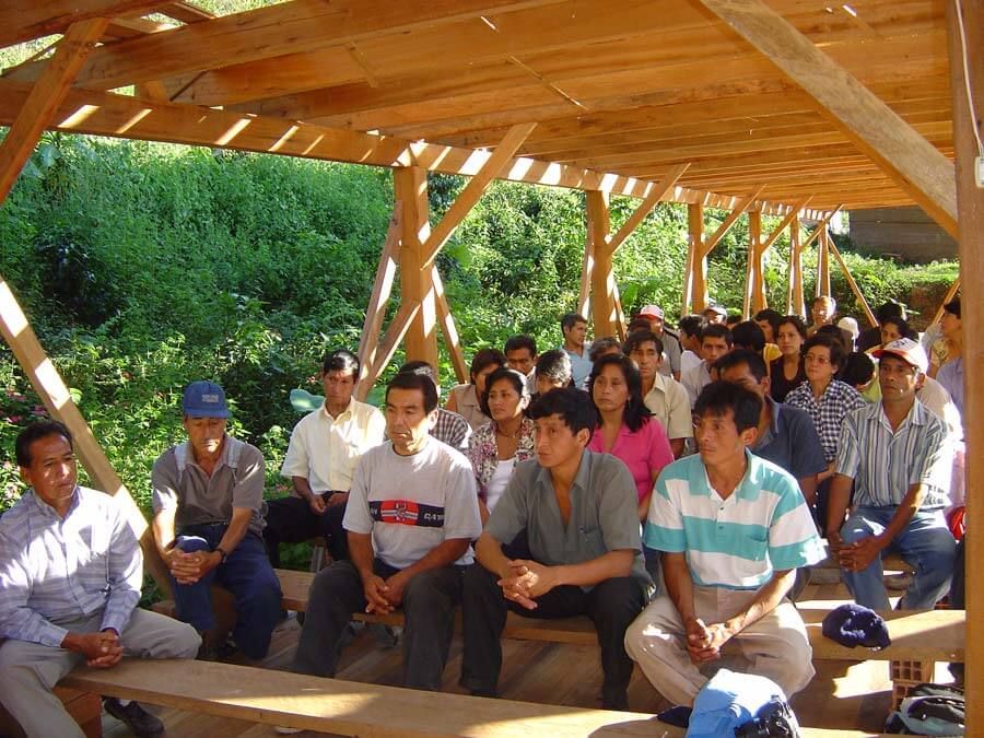 Une réunion avec les producteurs de Sanchirio - SALDAC