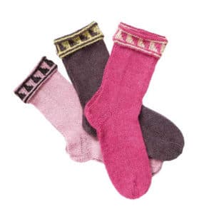 Chaussettes courtes teintures naturelles unies